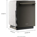  KitchenAid Built-in Dishwasher with Third Level Jet Rack KDTS324SBE IMAGE 8