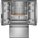  KitchenAid 36-inch, 31 pi. cu. French 3-Door Refrigerator KRFF336SPS IMAGE 2