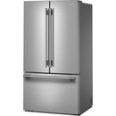  KitchenAid 36-inch, 31 pi. cu. French 3-Door Refrigerator KRFF336SPS IMAGE 4