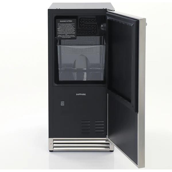  Sapphire 15-inch Indoor/Outdoor Ice Machine SCIM153SSPR IMAGE 2