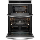  Frigidaire Gallery 30-inch, 5.3 cu.ft. Built-in Microwave Combination Wall Oven with 1.7 cu. ft. microwave GCWM3070AF IMAGE 5