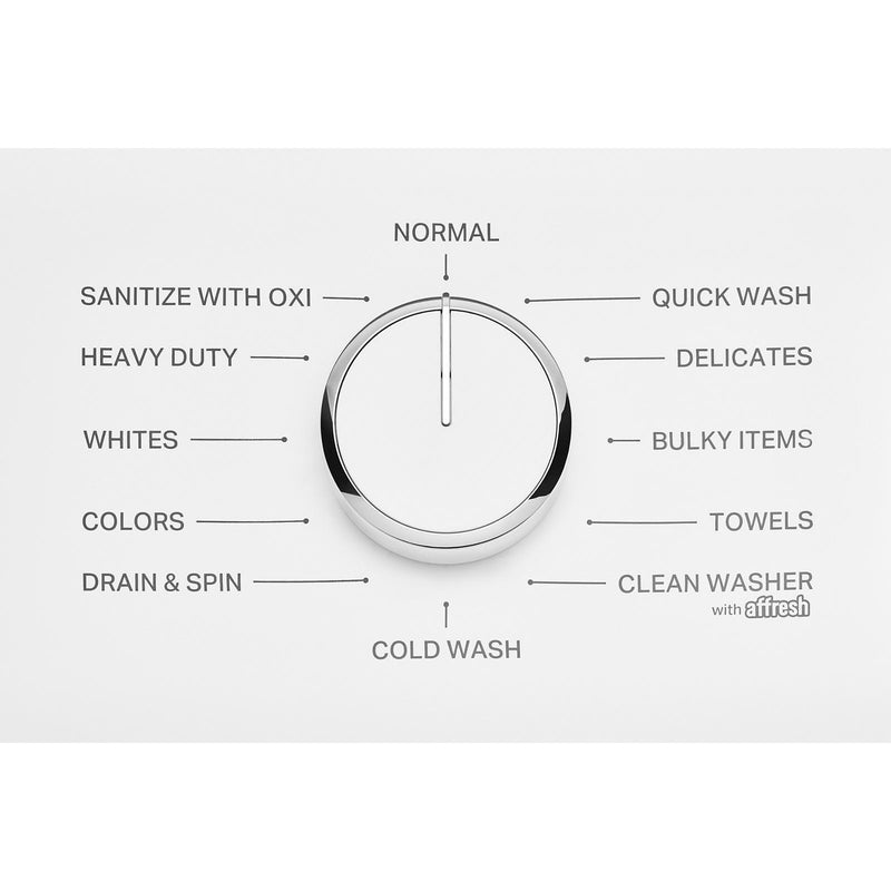  Whirlpool 4.6 Cu. Ft. Top Load Agitator Washer with Quick Wash WTW4105SW IMAGE 5