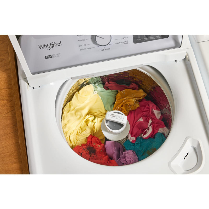  Whirlpool 4.6 Cu. Ft. Top Load Agitator Washer with Quick Wash WTW4105SW IMAGE 7