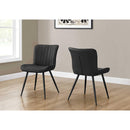  Monarch I 1130 Set of 2 Dining Chair - Black/Black IMAGE 1