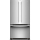  KitchenAid 36-inch, 25 cu. ft. French 3-Door Refrigerator KRFF136SPS IMAGE 1