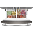  KitchenAid 36-inch, 25 cu. ft. French 3-Door Refrigerator KRFF136SPS IMAGE 4