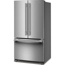  KitchenAid 36-inch, 25 cu. ft. French 3-Door Refrigerator KRFF136SPS IMAGE 7