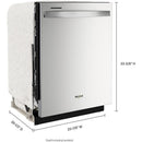  Whirlpool Dishwasher with Spin&Load Rack and AI Intelligent Wash WDT745SASZ IMAGE 3