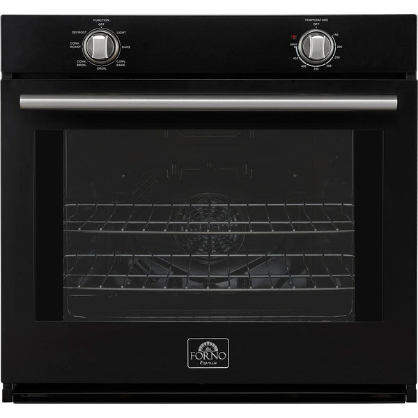  Forno 30-inch, 5 cu. ft. Built-in Single Wall Oven with Convection Technology FBOEL1370-30BLK IMAGE 1