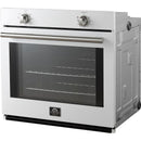  Forno 30-inch, 5 cu. ft. Built-in Single Wall Oven with Convection Technology FBOEL1370-30WHT IMAGE 2