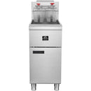  Forno 50 lb Gas Commercial Deep Fryer - Liquid Propane FCMGF0030 IMAGE 1