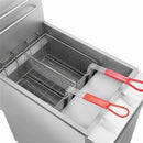  Forno 50 lb Gas Commercial Deep Fryer - Liquid Propane FCMGF0030 IMAGE 2