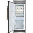  Forno 30-inch 13.6 cu. ft Built-in Convertible Refrigerator/Freezer with Decorative Grill Trim FFFFD1722-32LSG-BLK IMAGE 2