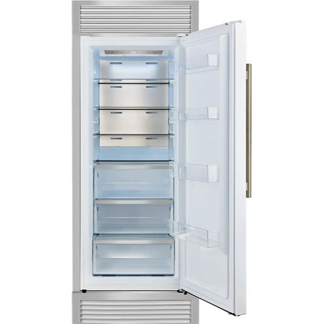  Forno 30-inch 13.6 cu. ft Built-in Convertible Refrigerator/Freezer with Decorative Grill Trim FFFFD1722-32RSG-WHT IMAGE 2