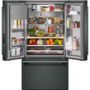 KitchenAid 36-inch, 30 pi. cu. French 3-Door Refrigerator with Water and Ice Dispensing System KRFF436SJP IMAGE 3