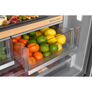  KitchenAid 36-inch, 30 pi. cu. French 3-Door Refrigerator with Water and Ice Dispensing System KRFF436SJP IMAGE 5