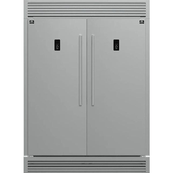  Forno 60-inch, 28 cu. ft. Built-in Refrigerator and Freezer Combo with Ice Maker FFFFD1738-60SG IMAGE 1