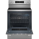  KitchenAid 30-inch Freestanding Electric Range with Convection Technology YKFES330TPS IMAGE 3