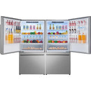  Forno 62-inch, 34.4 cu. ft. Freestanding Side-by-Side Refrigerator With Ice Maker FFFFD1787-60S IMAGE 2