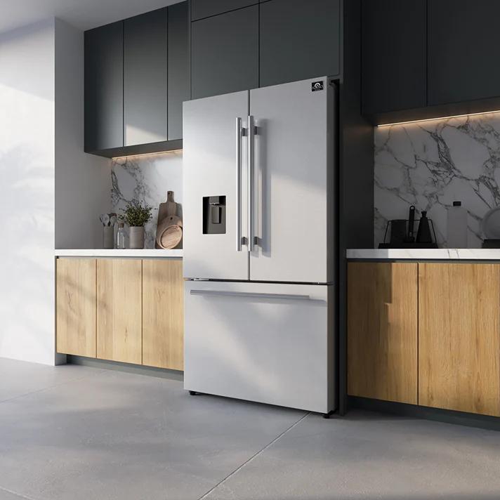  Forno 36-inch, 22.4 cu. ft. Freestanding French 3-Door Refrigerator with External Water Dispenser FFFFD1866-36SB IMAGE 13