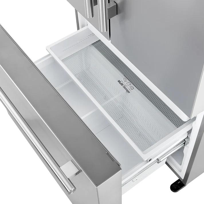  Forno 36-inch, 22.4 cu. ft. Freestanding French 3-Door Refrigerator with External Water Dispenser FFFFD1866-36SB IMAGE 8