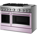  KitchenAid 48-inch Freestanding Commercial-Style Dual-Fuel Range with Griddle KFDD948SWF IMAGE 4