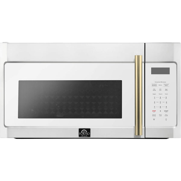  Forno 30-Inch, 1.5 cu.ft Over the Range Convection Microwave FOTR3038-30WHT IMAGE 1