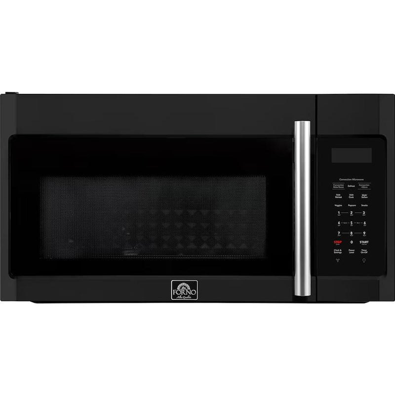  Forno 30-Inch, 1.5 cu.ft Over the Range Convection Microwave FOTR3038-30BLK IMAGE 2