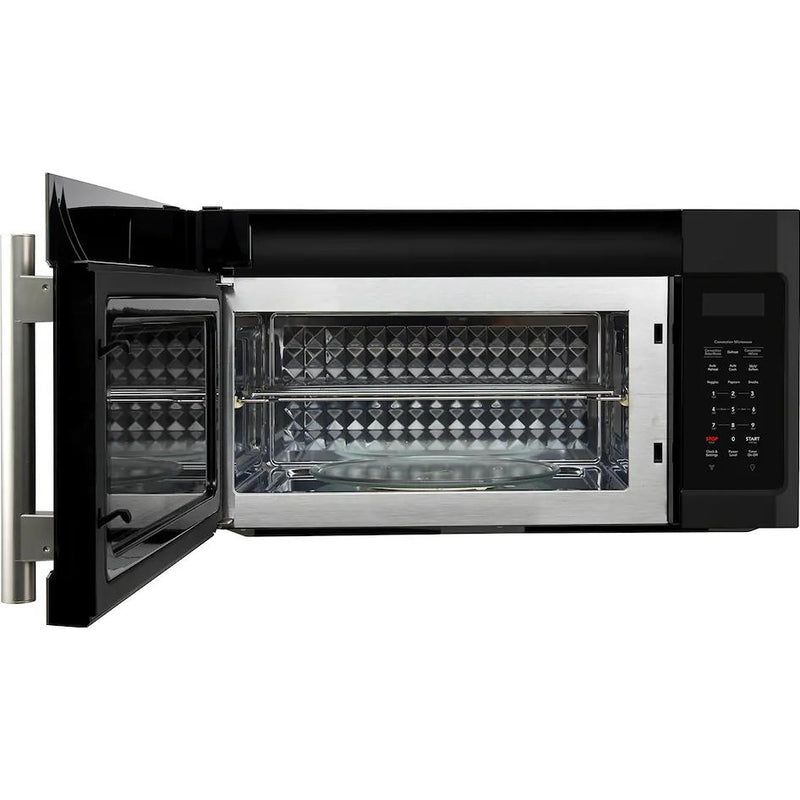  Forno 30-Inch, 1.5 cu.ft Over the Range Convection Microwave FOTR3038-30BLK IMAGE 3
