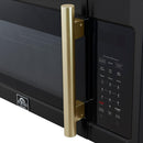  Forno 30-Inch, 1.5 cu.ft Over the Range Convection Microwave FOTR3038-30BLK IMAGE 6