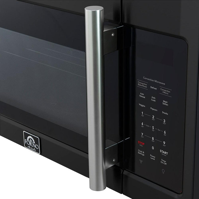  Forno 30-Inch, 1.5 cu.ft Over the Range Convection Microwave FOTR3038-30BLK IMAGE 7