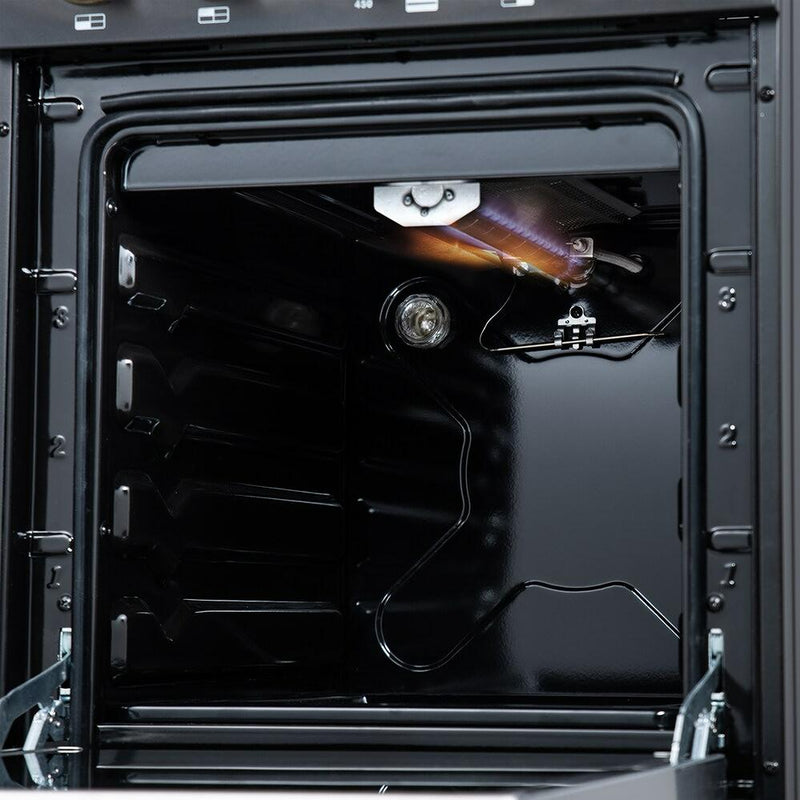  Forno Lamazze 20" Freestanding Gas Range FFSGS6265-20BLK IMAGE 10