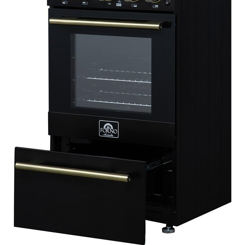  Forno Lamazze 20" Freestanding Gas Range FFSGS6265-20BLK IMAGE 11
