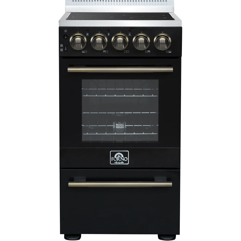  Forno 20-inch Freestanding Electric Range FFSEL6051-20BLK IMAGE 1