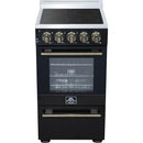  Forno 20-inch Freestanding Electric Range FFSEL6051-20BLK IMAGE 2