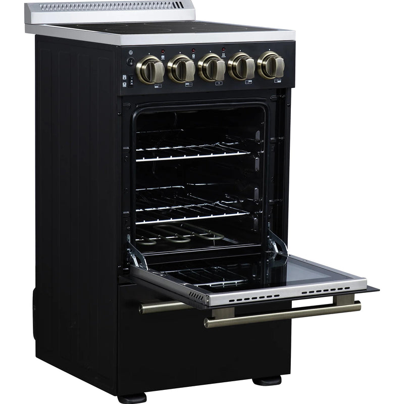 Forno 20-inch Freestanding Electric Range FFSEL6051-20BLK IMAGE 4