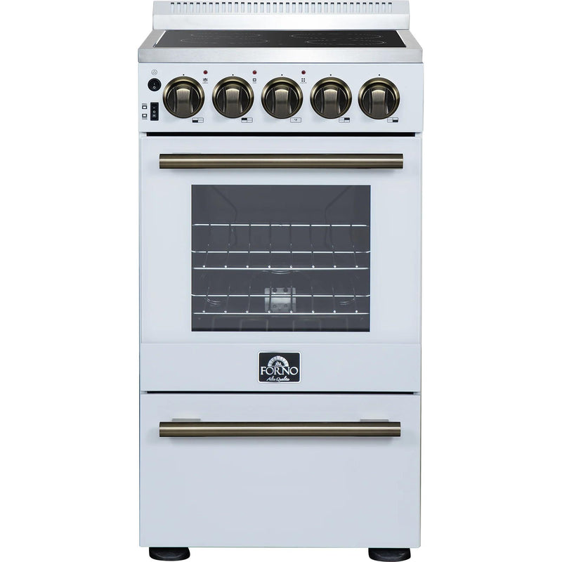  Forno 20-inch Freestanding Electric Range FFSEL6051-20WHT IMAGE 1