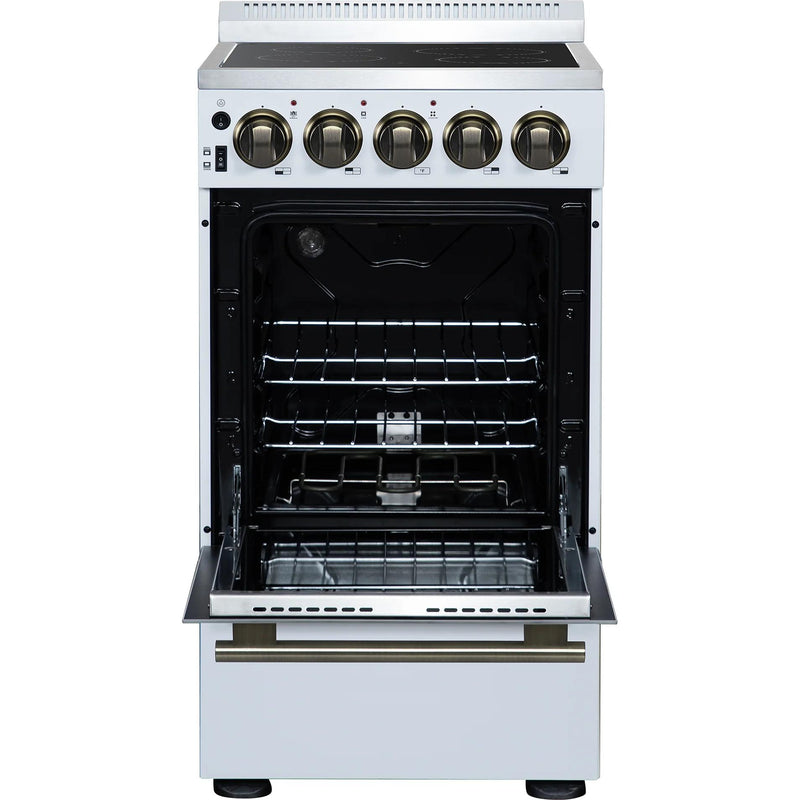  Forno 20-inch Freestanding Electric Range FFSEL6051-20WHT IMAGE 3