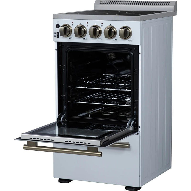  Forno 20-inch Freestanding Electric Range FFSEL6051-20WHT IMAGE 4
