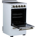  Forno 20-inch Freestanding Electric Range FFSEL6051-20WHT IMAGE 5