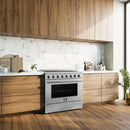  Forno 36-inch Freestanding Electric Range with True European Convection Technology FFSEL6011-36 IMAGE 12