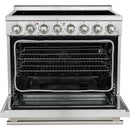  Forno 36-inch Freestanding Electric Range with True European Convection Technology FFSEL6011-36 IMAGE 2