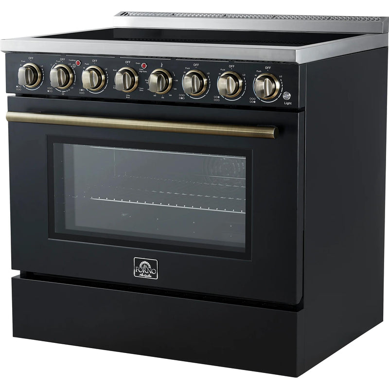 Forno 36-inch Freestanding Electric Range with True European Convection Technology FFSEL6011-36BLK IMAGE 10