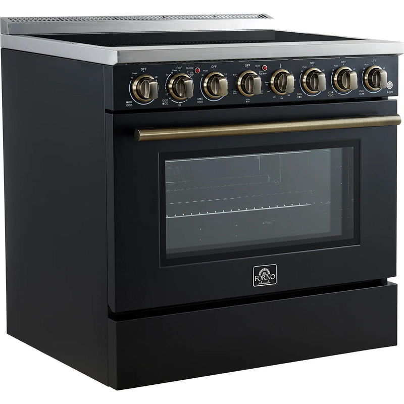  Forno 36-inch Freestanding Electric Range with True European Convection Technology FFSEL6011-36BLK IMAGE 9