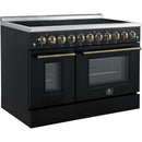  Forno 84-inch Freestanding Electric Range with True European Convection Technology FFSEL6011-48BLK IMAGE 4