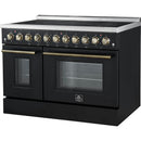  Forno 84-inch Freestanding Electric Range with True European Convection Technology FFSEL6011-48BLK IMAGE 5