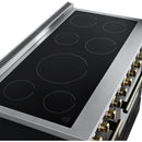  Forno 84-inch Freestanding Electric Range with True European Convection Technology FFSEL6011-48BLK IMAGE 7