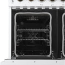  Forno 84-inch Freestanding Electric Range with True European Convection Technology FFSEL6011-48WHT IMAGE 11