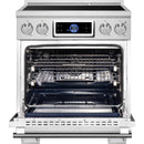  Forno 30-inch Induction Range with Air Fryer FFSIN0968-30 IMAGE 3