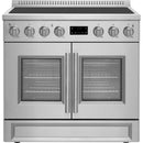  Forno 36-inch Induction Range with French Door, True Convection and Air Fry FFSIN0950-36 IMAGE 1